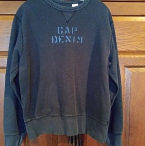 Gap Denim Sweatshirt Size S